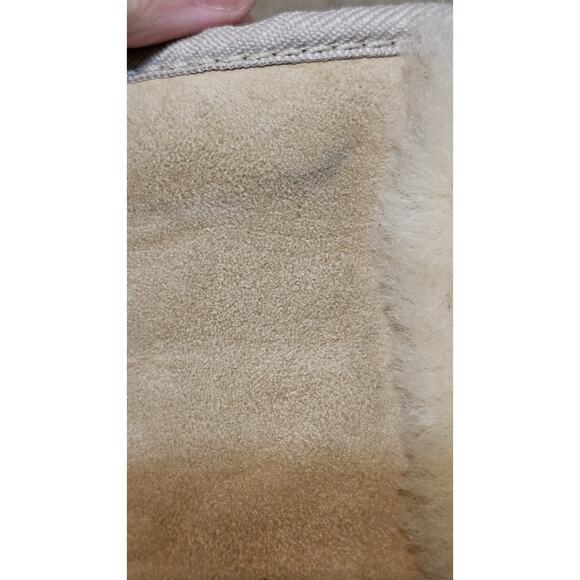 UGG Sunburst Tall Women’s Size 9 Sand Suede Shearling Outdoor Boots - Picture 9 of 11